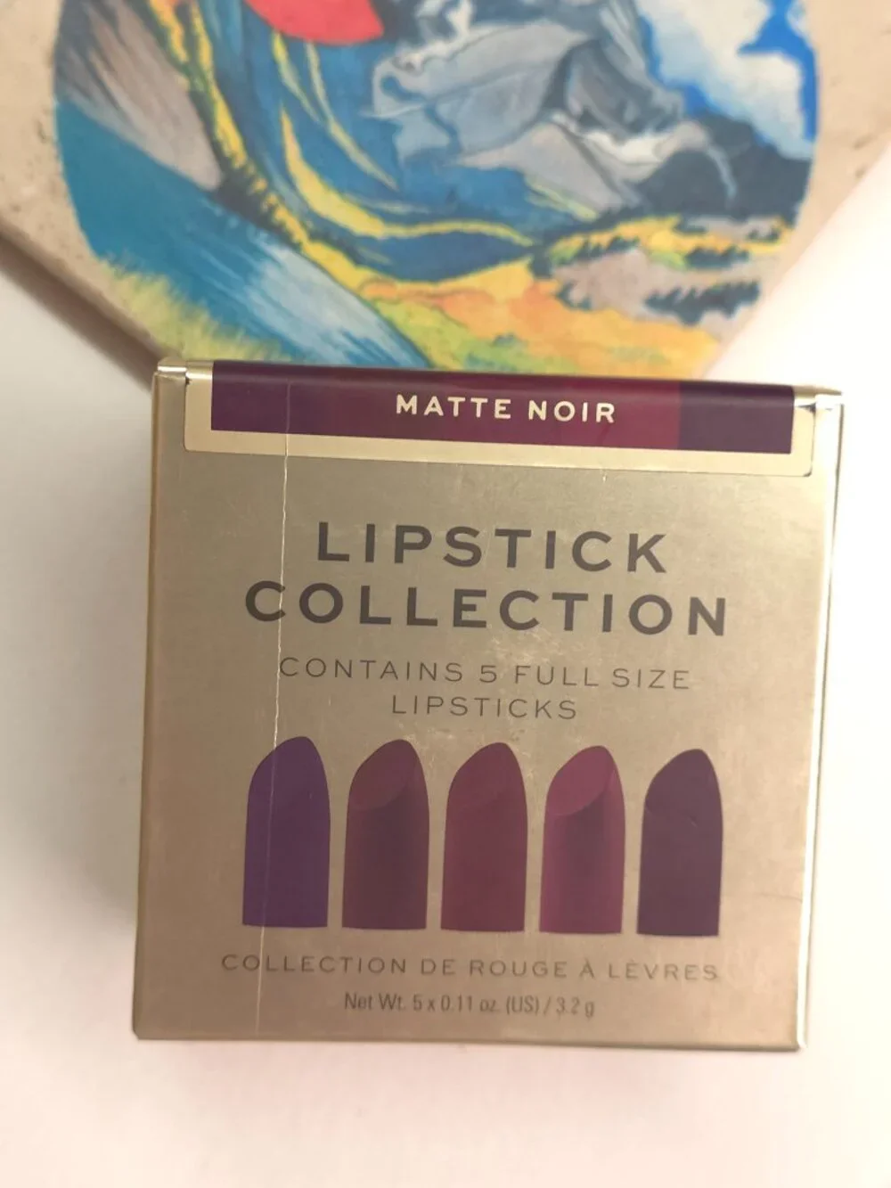 5pc Makeup Revolution Pro Lipstick Collection - Matte Noir